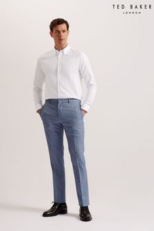 Ted Baker White Regular Allardo Premium Oxford Shirt (E27197) | $176
