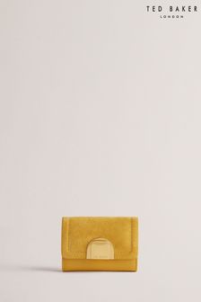 Ted Baker Yellow Small Imperia Lock Detail Fold Over Purse (E27206) | €92