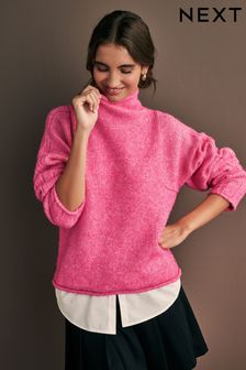 Longline cotton jumper best sale