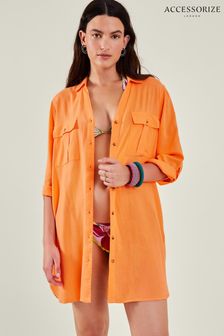 Accessorize Orange Beach Shirt