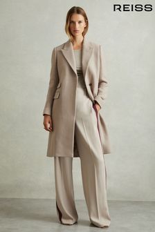 Women s Natural Wool Blend Coatsandjackets Next Ireland