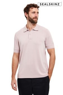 Sealskinz Purple Roydon Soft Touch Polo Shirt