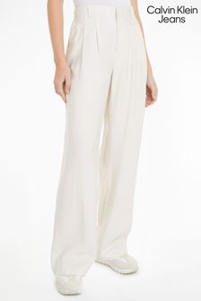 Calvin Klein Jeans Viscose Relaxed Chino Pants