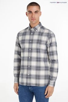 Tommy Hilfiger Blue Heritage Oxford Checkered Shirt (E31880) | ‏427 ‏₪