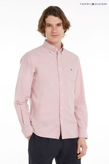 وردي - Tommy Hilfiger Solid Heritage Oxford Shirt (E31902) | 542 ر.س