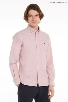 Tommy Hilfiger Pink Solid Heritage Oxford Shirt (E31902) | $146