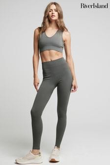 River island grey leggings sale