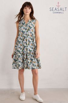 Seasalt Cornwall Petite Bodelva Sleeveless Jersey Dress (E32283) | 84 €