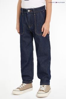 Tommy Hilfiger Skater Rinse Washed Cargo Black Jeans (E32744) | CA$143 - CA$171