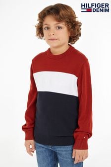 Tommy Hilfiger Regular Fit Colourblock Sweater (E32749) | 315 zł - 380 zł