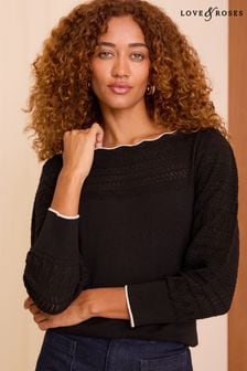 Black evening jumpers discount