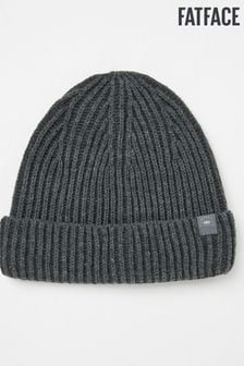 FatFace Charcoal Grey Plaited Beanie (E33201) | €31