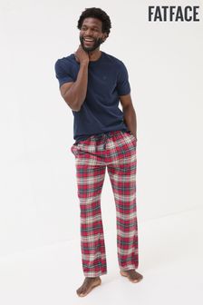 Mens checked pjs clearance