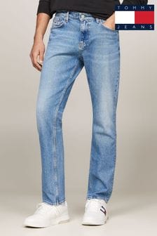 Tommy Jeans Blue Regular Fit Ryan Straight Jeans (E33491) | $163