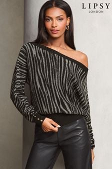 Zebra print jumpers top