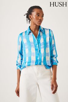 Hush Blue Rita Shirt (E39125) | kr1 450