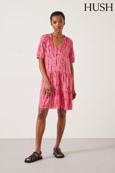 Hush Pink Kailey Mini Dress (E39141) | $135