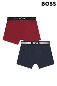 BOSS Dark Blue Logo Boxers 3 Pack (E41098) | ￥7,690