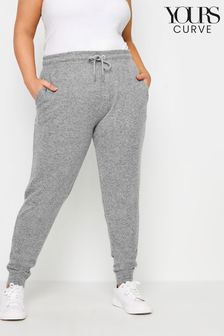 Yours Curve Grey Soft Touch Joggers (E41339) | 166 SAR