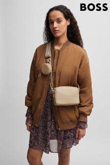 BOSS Natural Detachable Pouch Crossbody in Faux Leather Bag (E41721) | HK$1,844