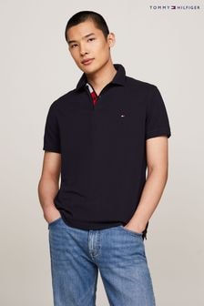 Tommy Hilfiger Blue Regular Fit Flag Polo Shirt (E43401) | $146