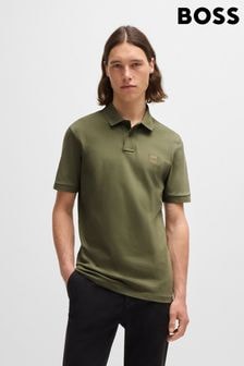 BOSS Green Passenger Box Logo Polo Shirt (E43508) | $135