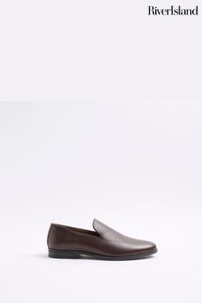 River Island Brown Slip On Shoes (E43726) | ₪ 251