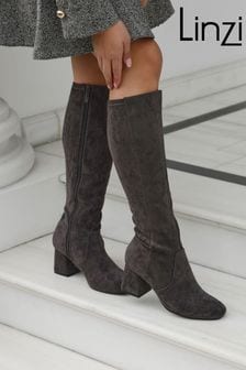 Women s Boots Grey Knee High Footwear Next Gibraltar