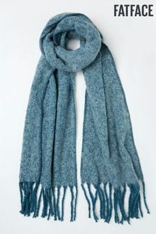 FatFace Blue Boucle Scarf (E46426) | $48