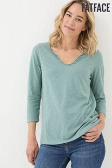 FatFace Blue Organic 100% Cotton Porter T-Shirt (E50023) | $42