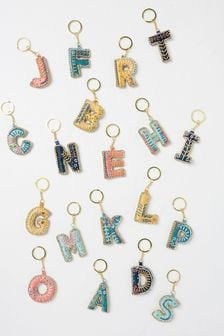 FatFace Multicolour Alphabet Keyring (E50034) | $18