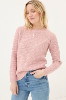 Women s Jumpers Fat Face Pink Knitwear Next Luxembourg
