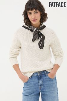 Curve Jumpers Fat Face Green Knitwear Next Luxembourg