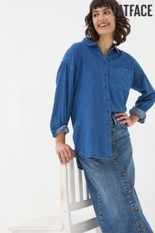 FatFace Carolin Blue Denim Shirt (E50087) | OMR28