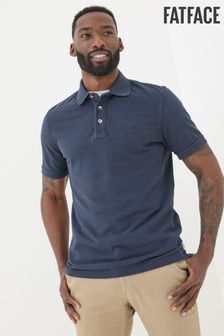 FatFace Blue Pique Polo Shirt (E50100) | $58