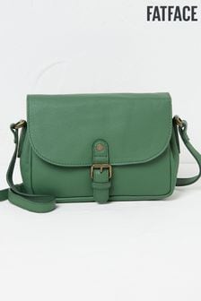 Fat face leather crossbody bag hotsell