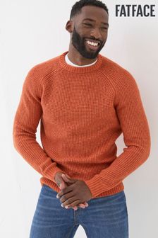 Jumpers Fat Face Cable Long Sleeve Crew Neck Knitwear Next Luxembourg