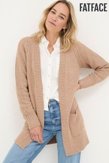 Fat face white cardigan new arrivals