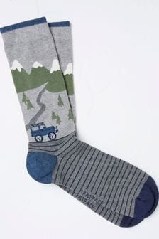 Fat face mens slipper socks sale