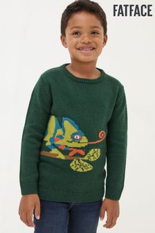 Jumpers Fat Face Green Long Sleeve Knitwear Next Luxembourg