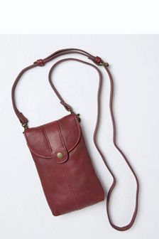 FatFace Clara Purple Phone Bag (E50455) | $60