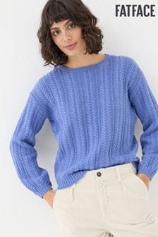 Fat face cable knit jumper store