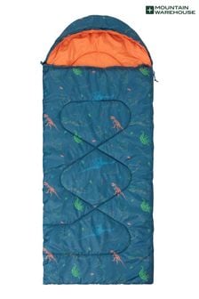 Mountain Warehouse Mid Blue Apex Mini Square Patterned Sleeping Bag (E50720) | €31