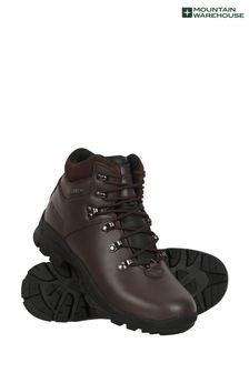 Mountain Warehouse Brown Latitude II Extreme Womens Waterproof Leather Walking Boots (E50882) | ₪ 523