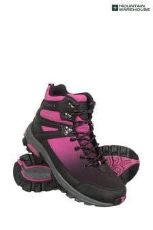 Mountain Warehouse Pink Womens Shadow Waterproof Breathable Softshell Walking Boots (E50936) | ₪ 347