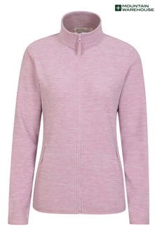 Mountain Warehouse Womens Snowdon Melange Full-zip Fleece (E50952) | 44 €