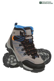 Mountain Warehouse Grey Kids Trail Waterproof Walking Boots (E50980) | SGD 81