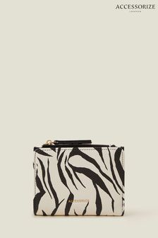 Accessorize Zebra Print Black Wallet (E51070) | ‏75 ‏₪