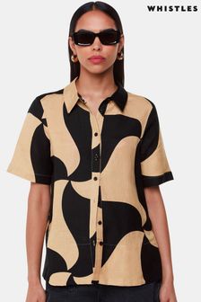 Whistles Triangle Swirl Shirt (E52288) | BGN287