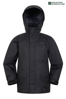 Mountain Warehouse Black Kids Torrent Waterproof Jacket (E52337) | SGD 50